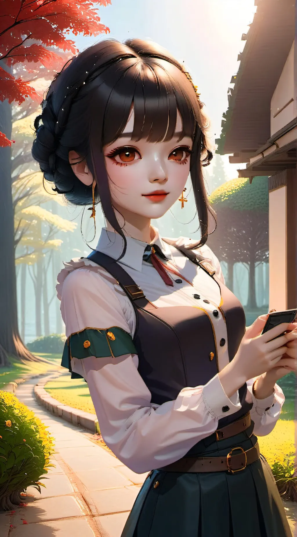 ai character: Bella background