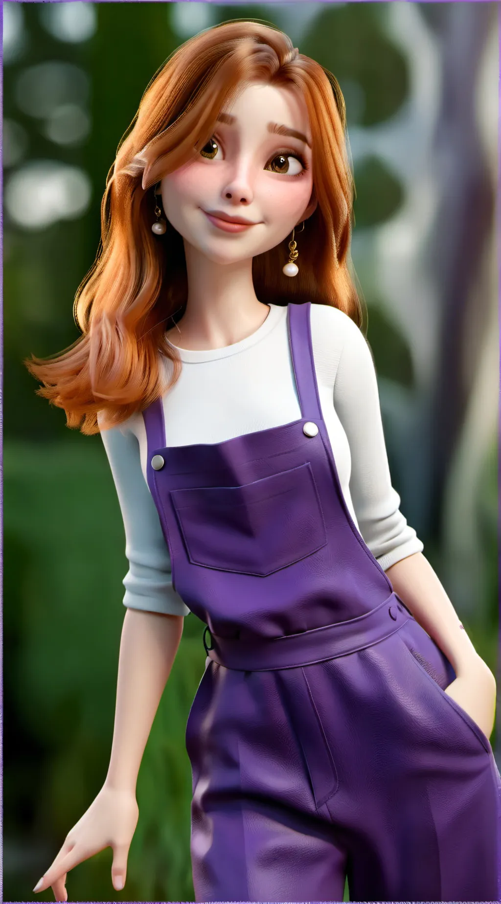 ai character: Audrey background