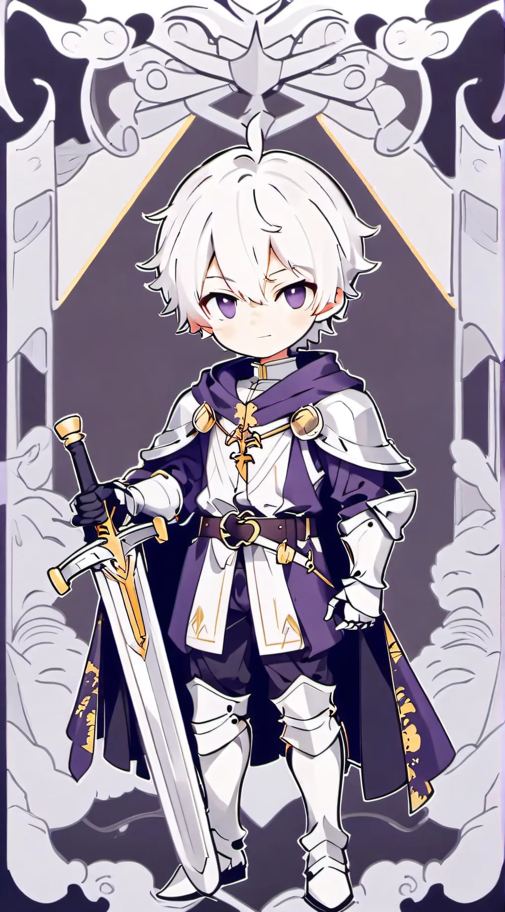 ai character: Sir knight background