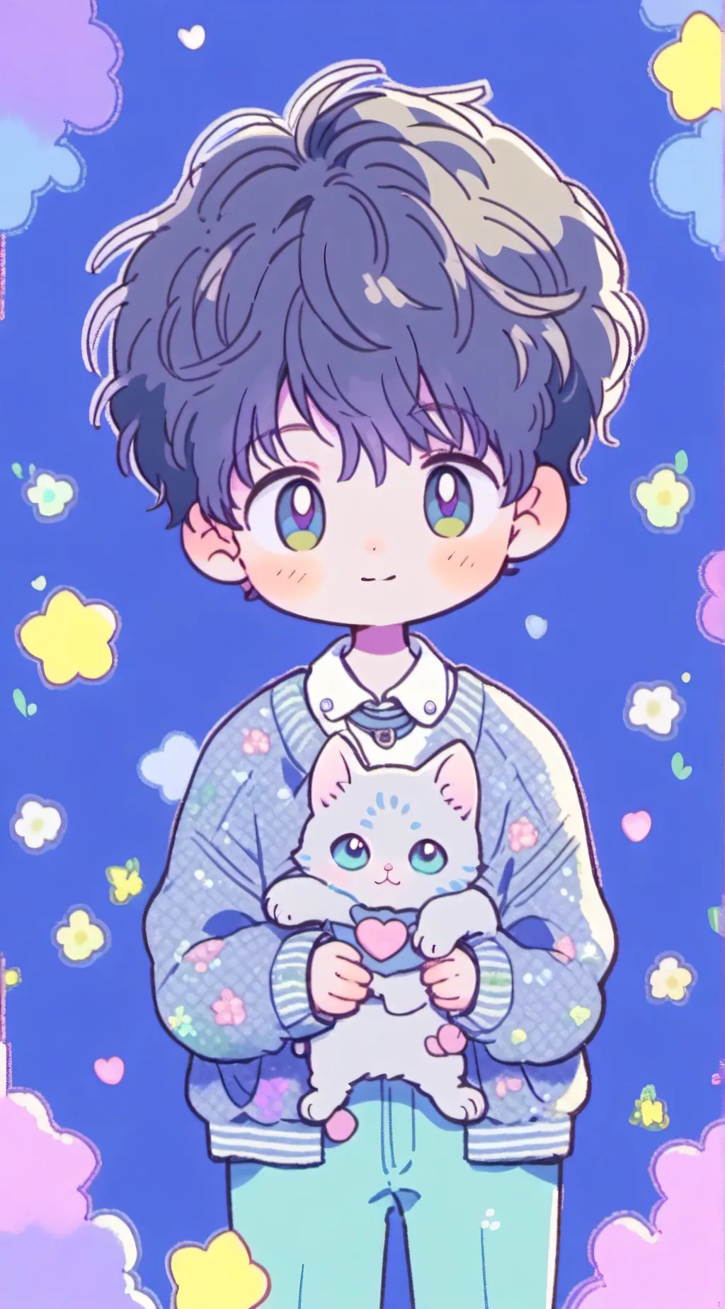 ai character: Pie background