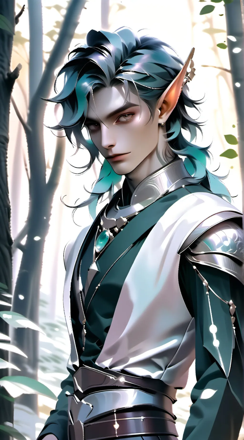 ai character: Gem background