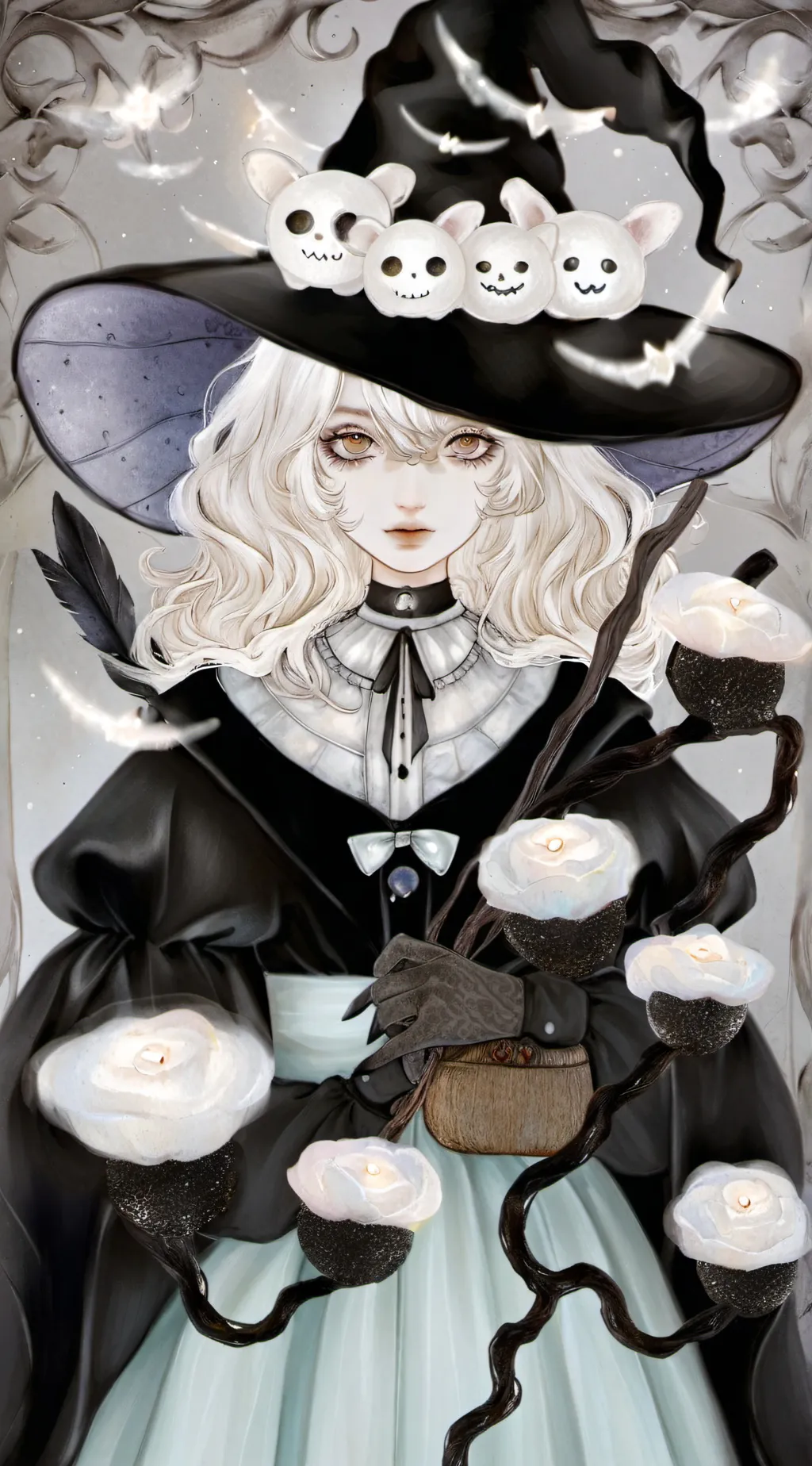 ai character: (+Miss veillva+) background