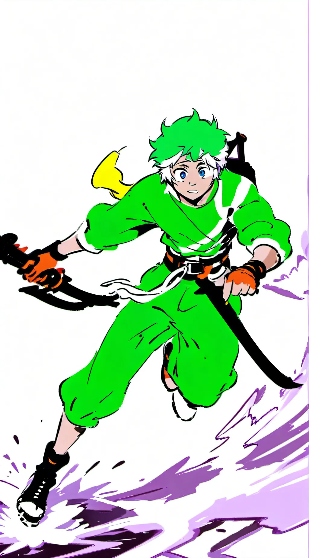 ai character: Bitter giggle  background