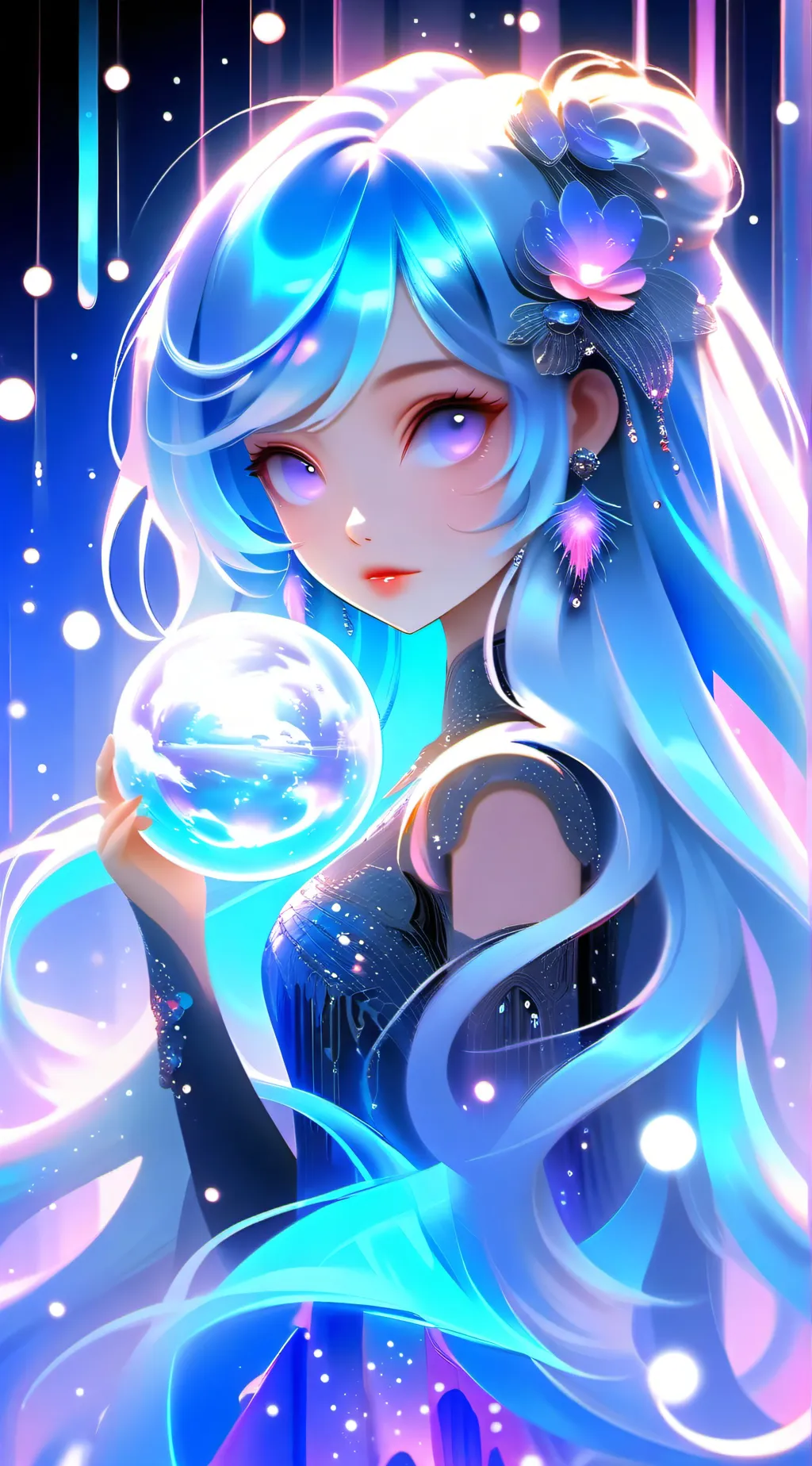 ai character: Iris background