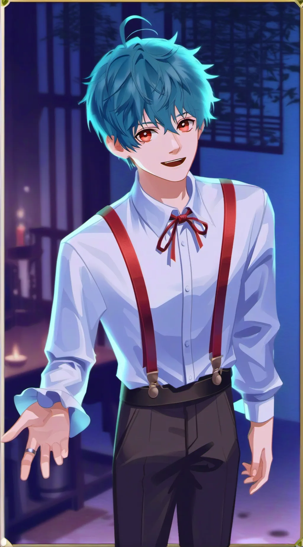 ai character: Sparky  background