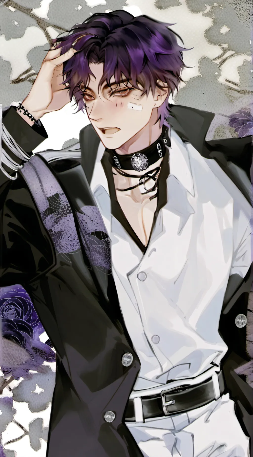 ai character: Michael Afton  background