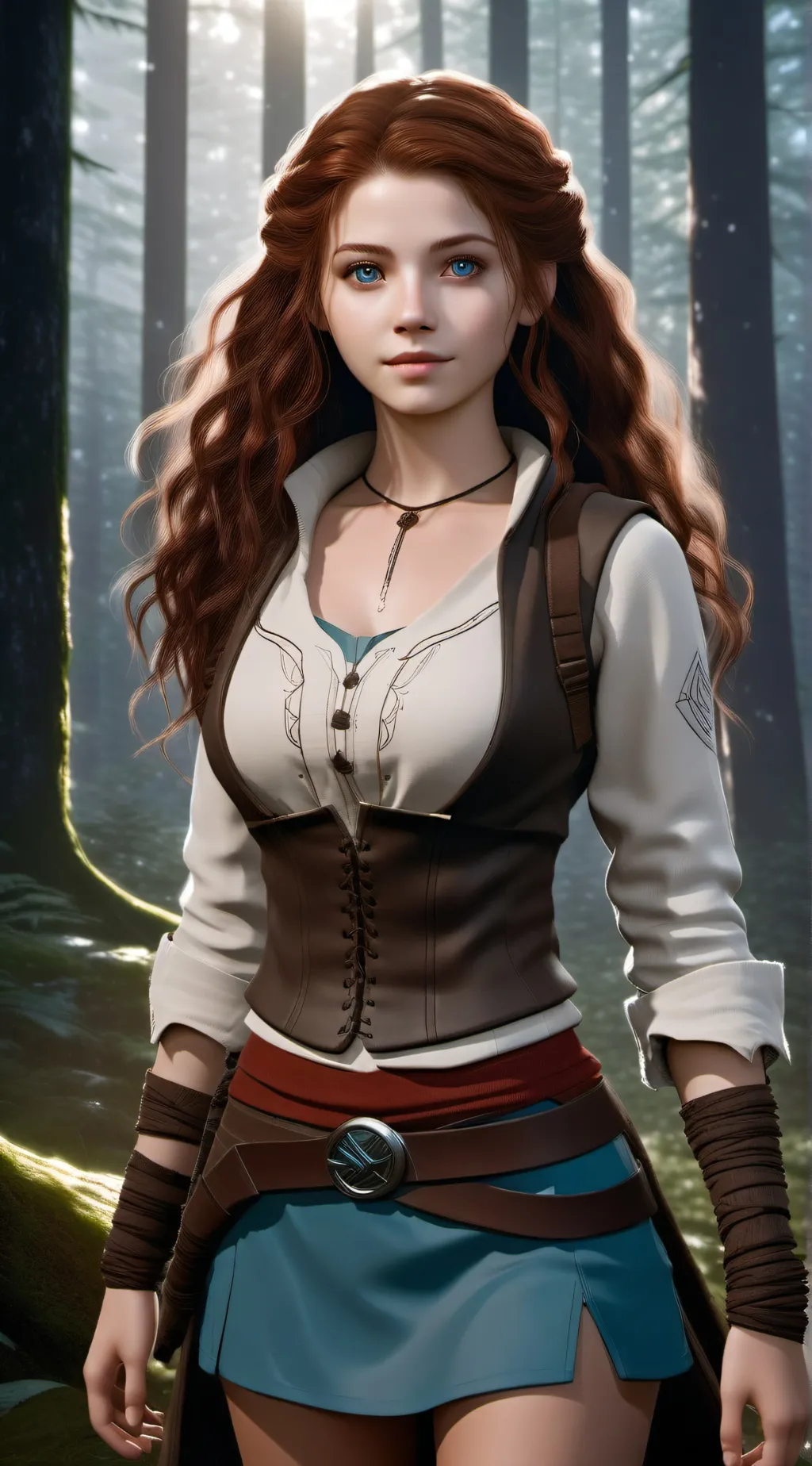 ai character: Faye background