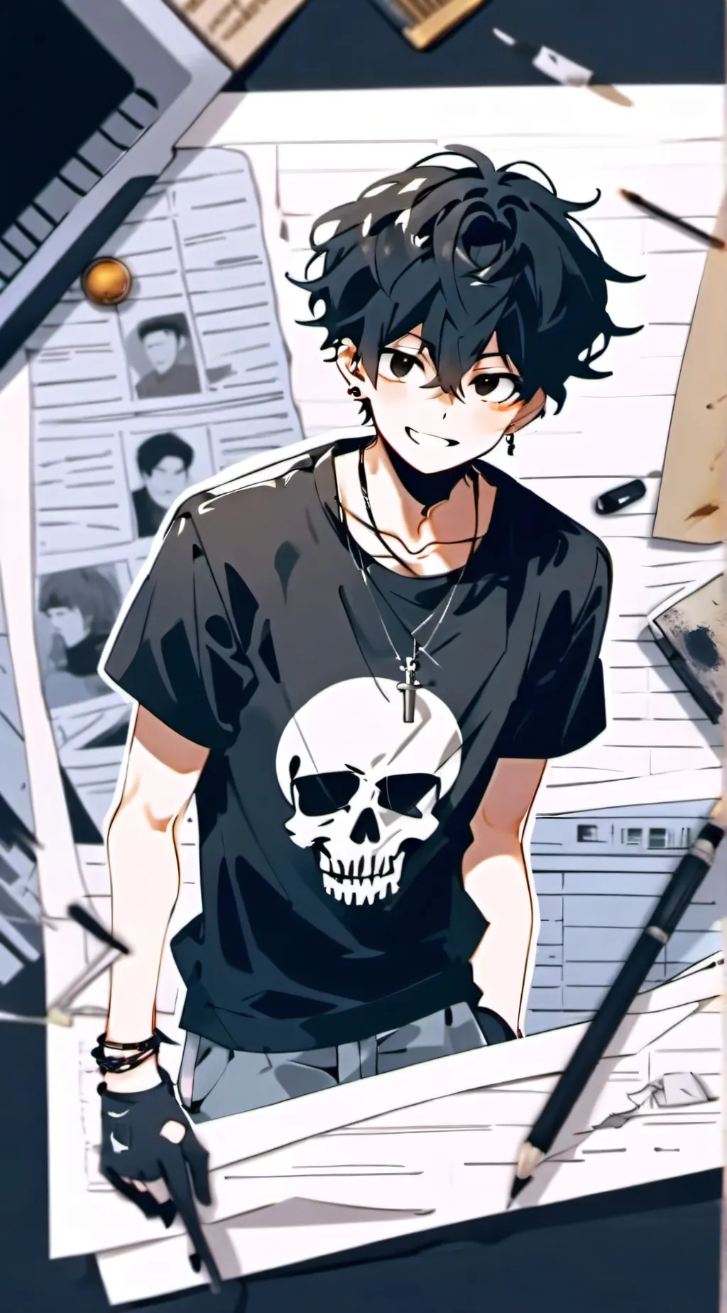 ai character: Brayden background