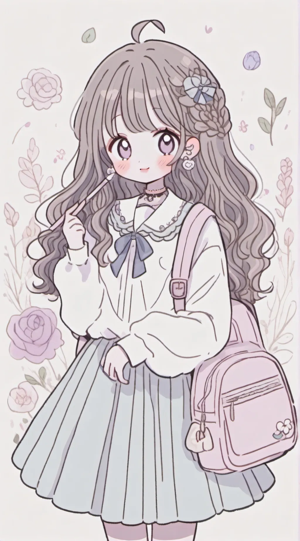 ai character: Aria background