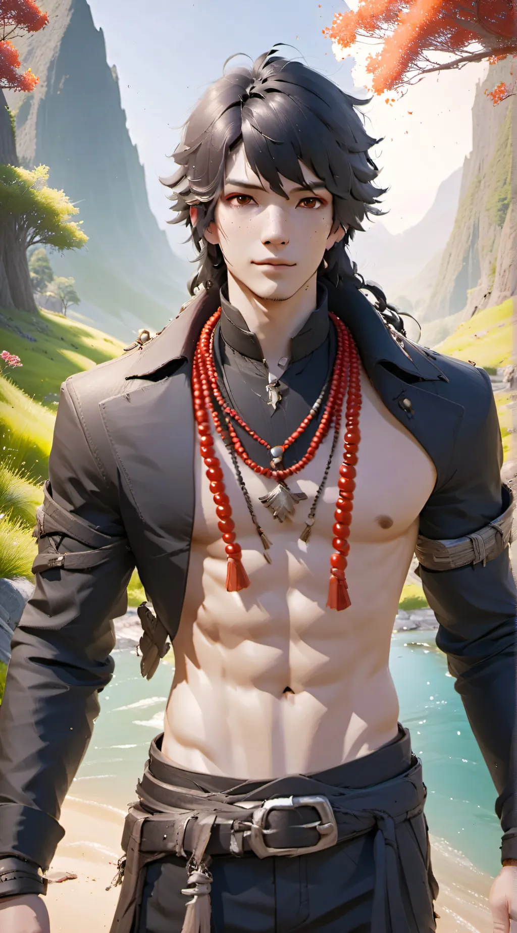 ai character: Ace  background