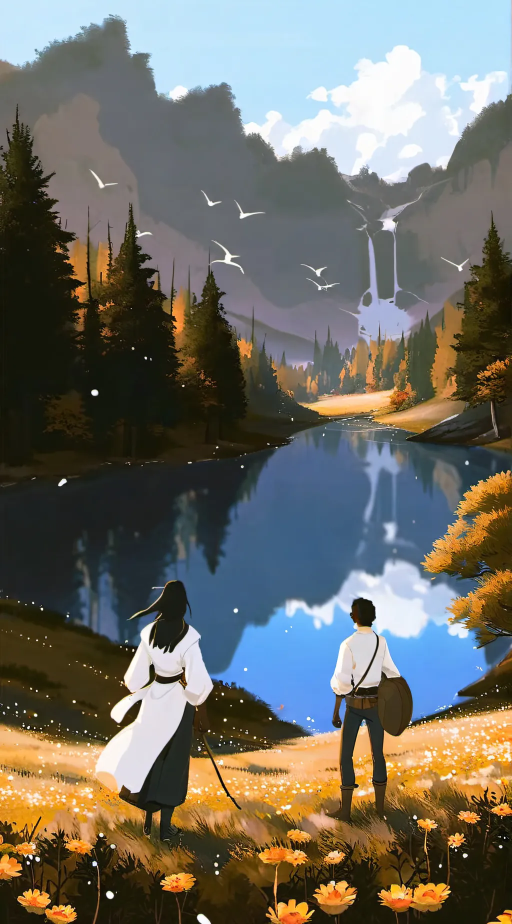 ai character: Draco♡ background