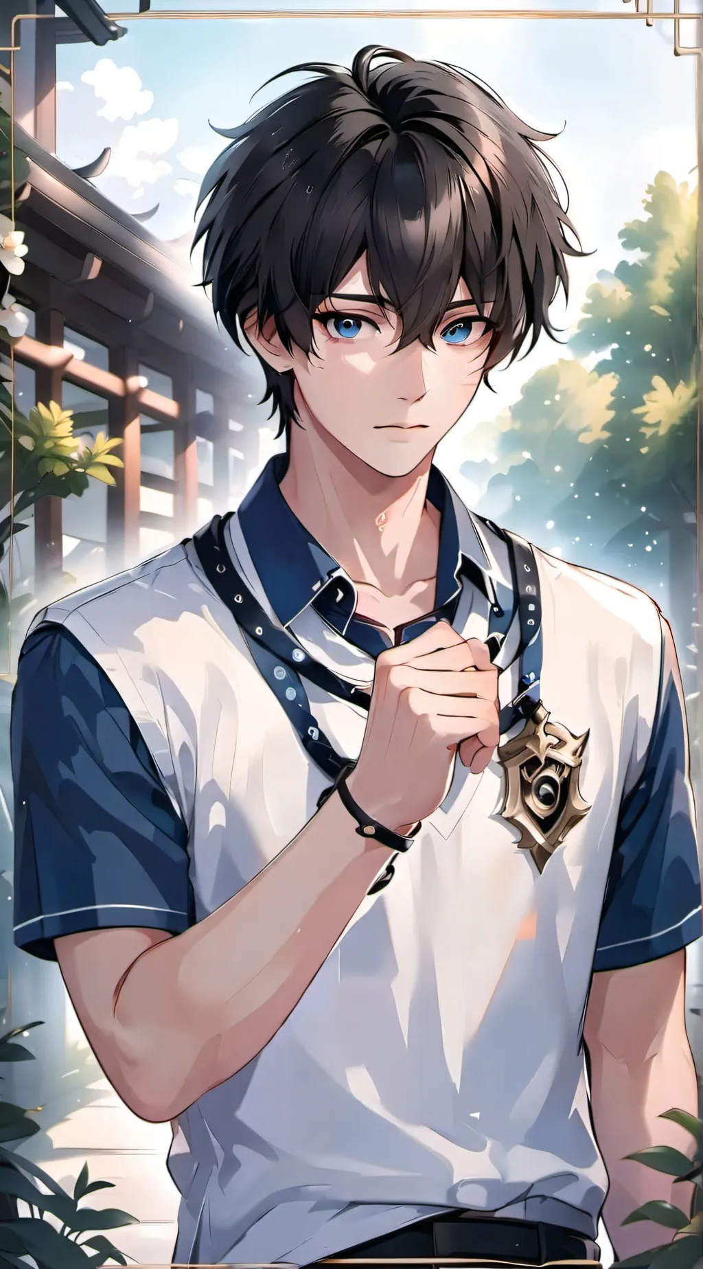 ai character: Thomas Parks  background