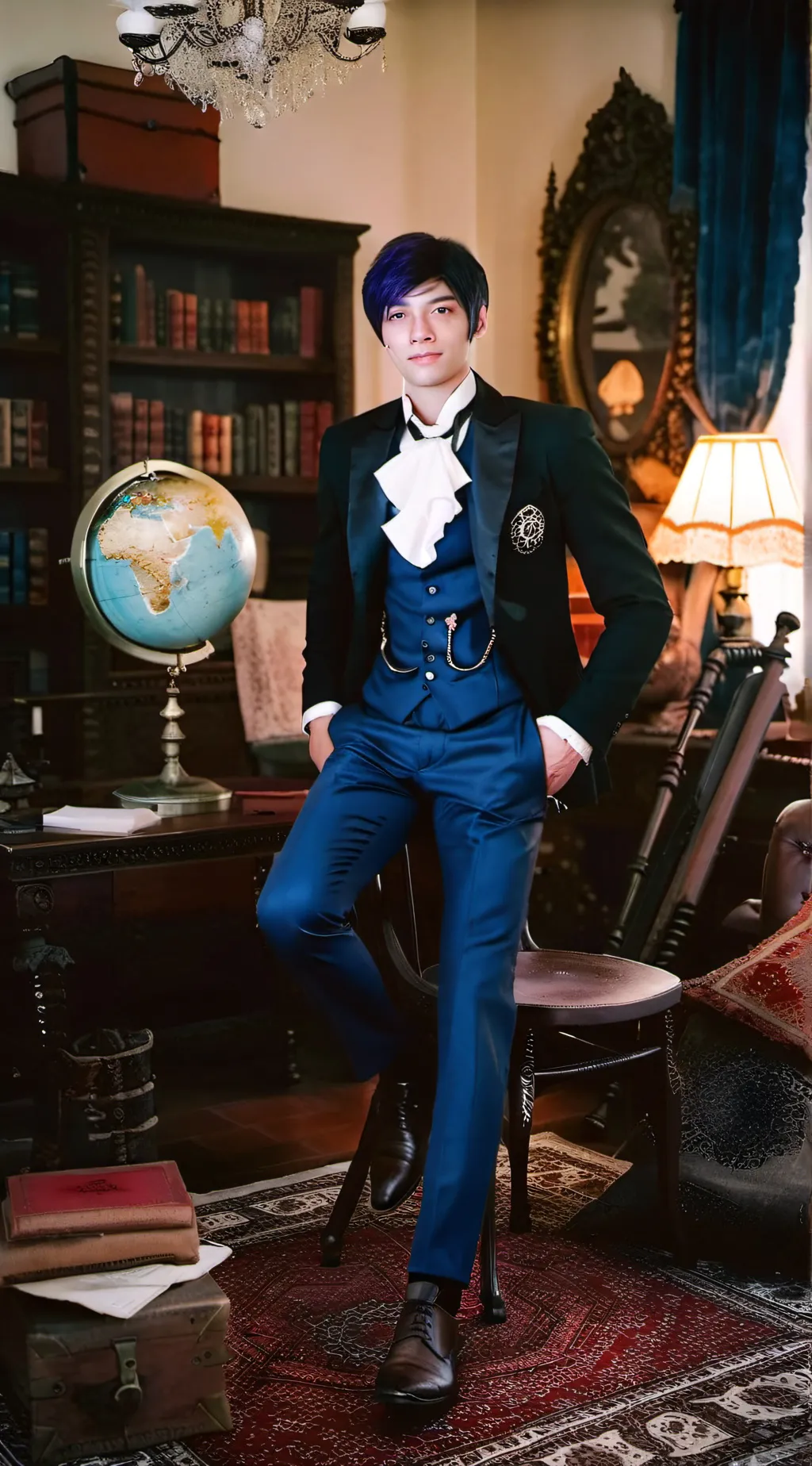 ai character: Harry background