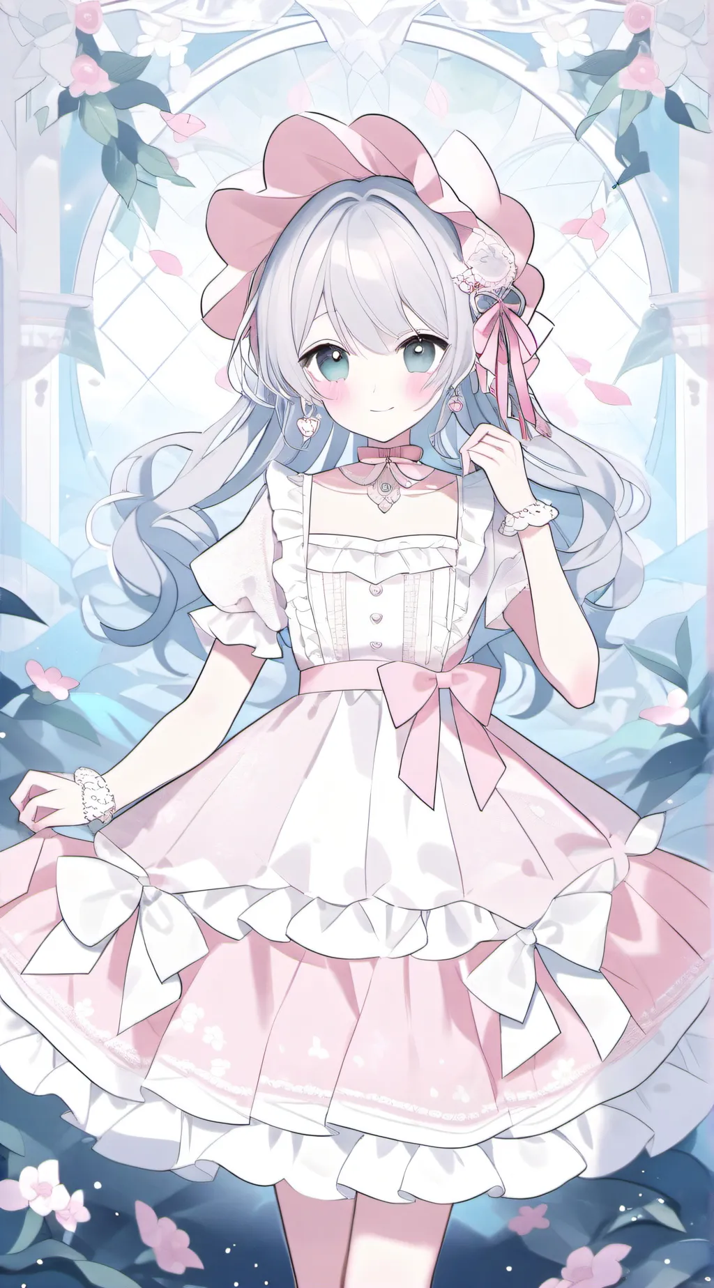 ai character: Pearl background