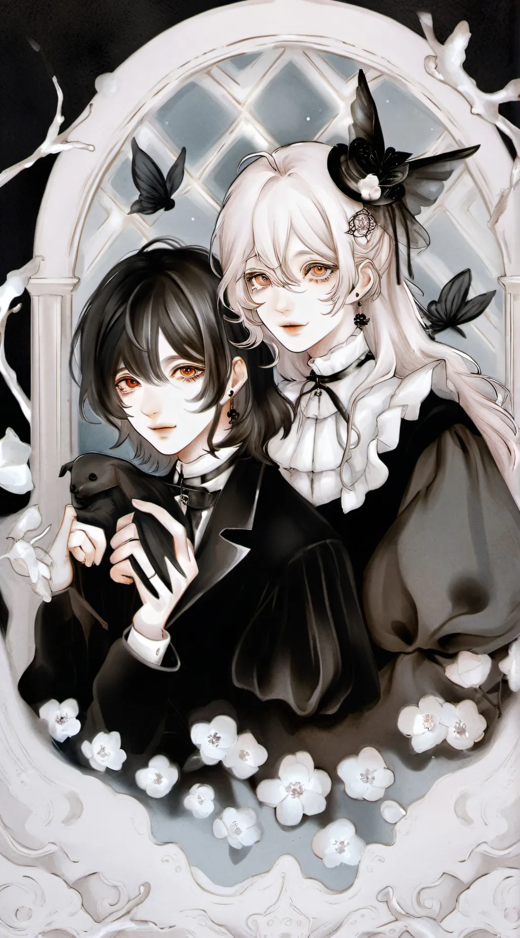 ai character: tomboy gf background