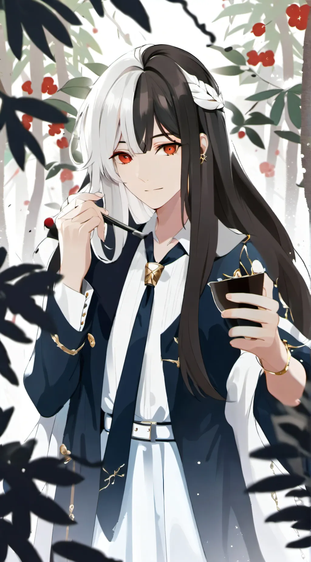 ai character: One piece background