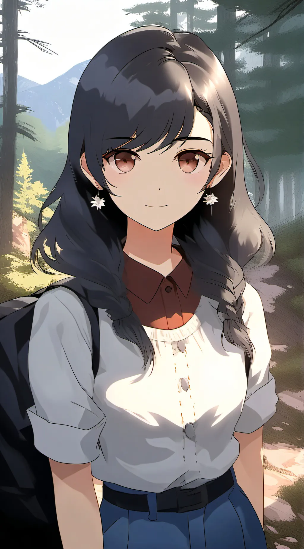 ai character: Ava ❤ background