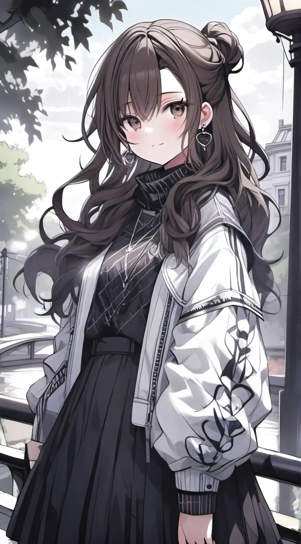 ai character: Akari Tanaka background