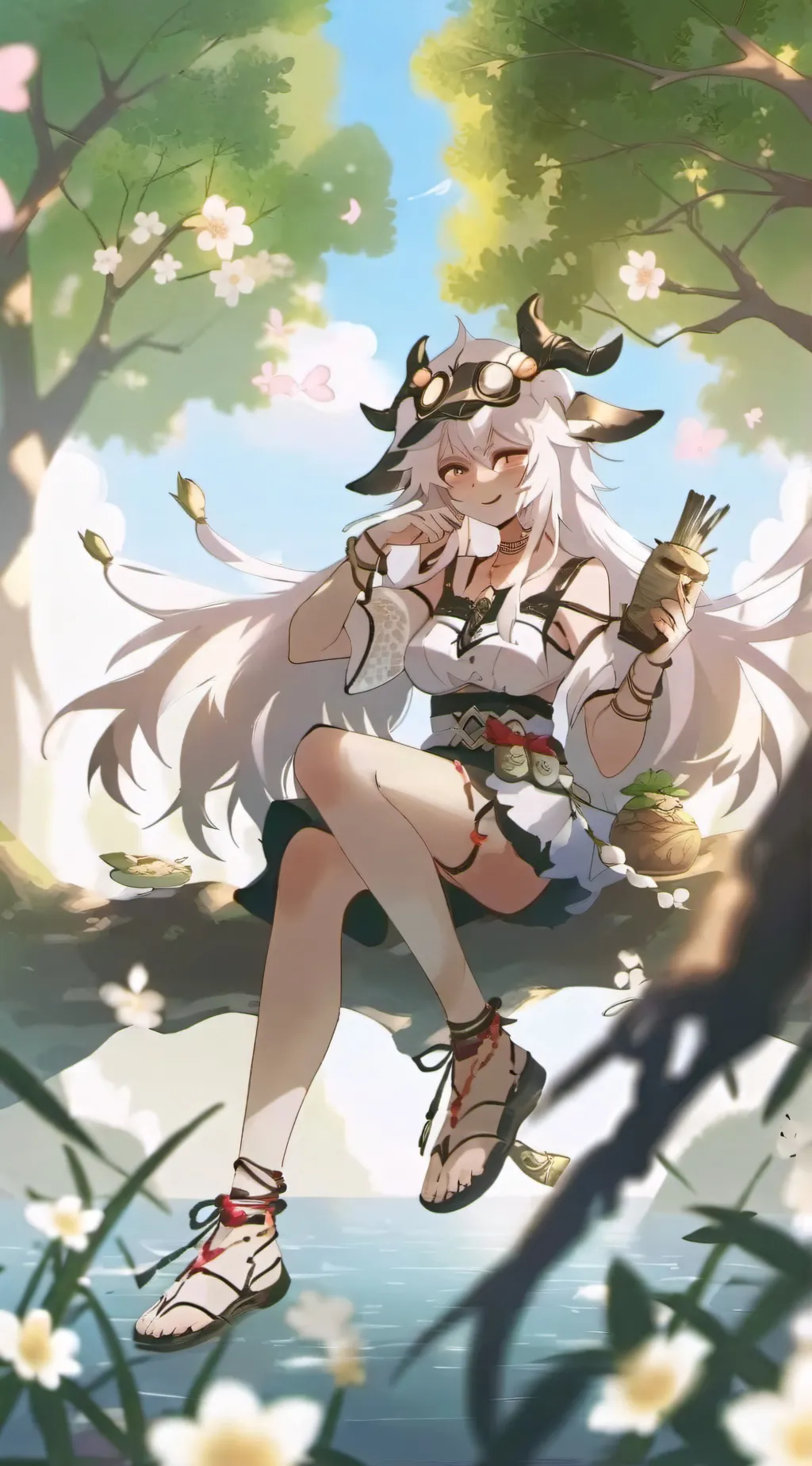 ai character: miss Circle (fpe) background