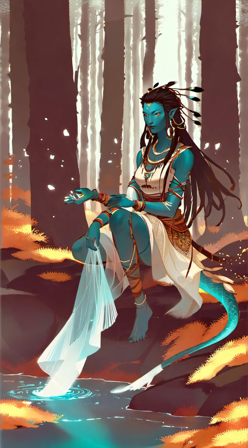 ai character: The Last Montagne background