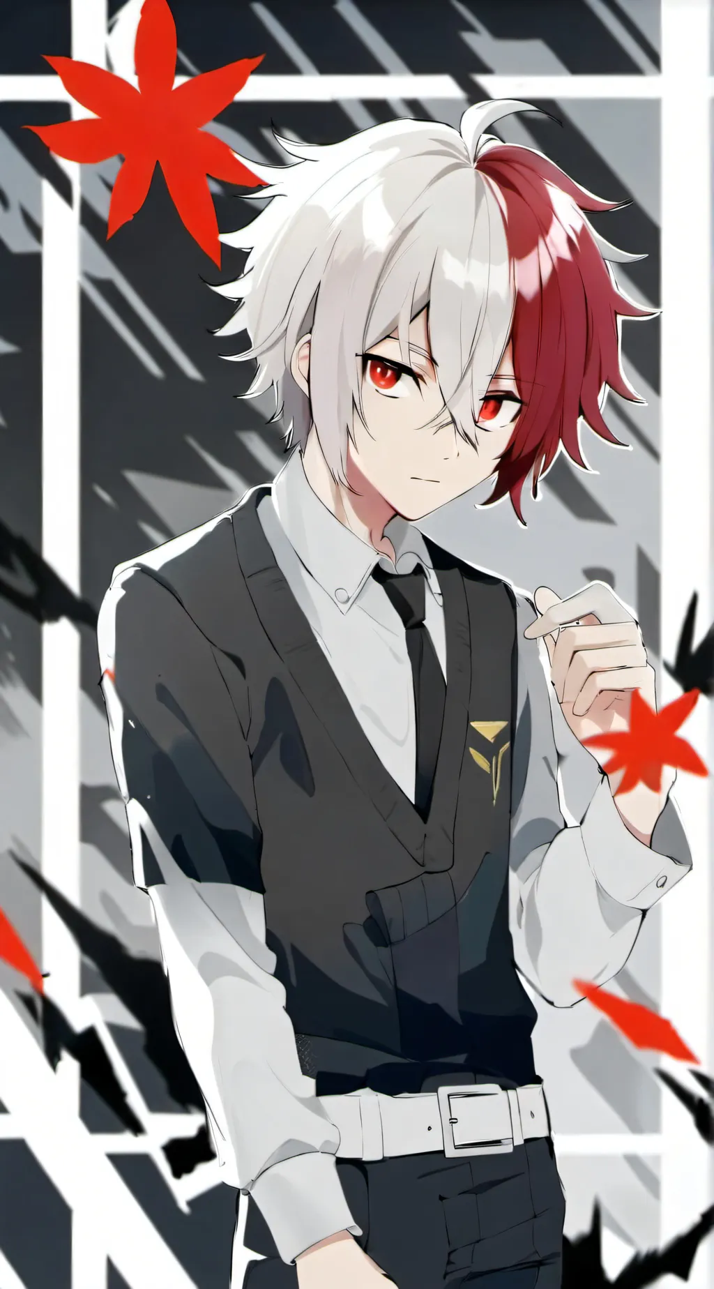 ai character: Villain Todoroki background