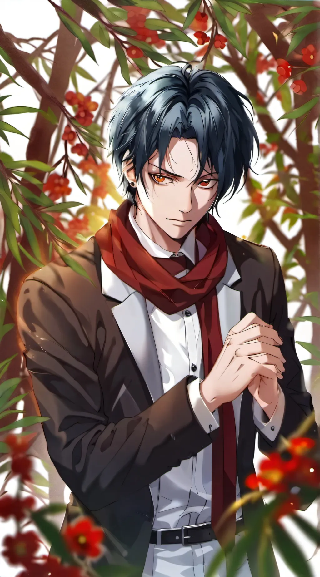 ai character: Eren Yeager background