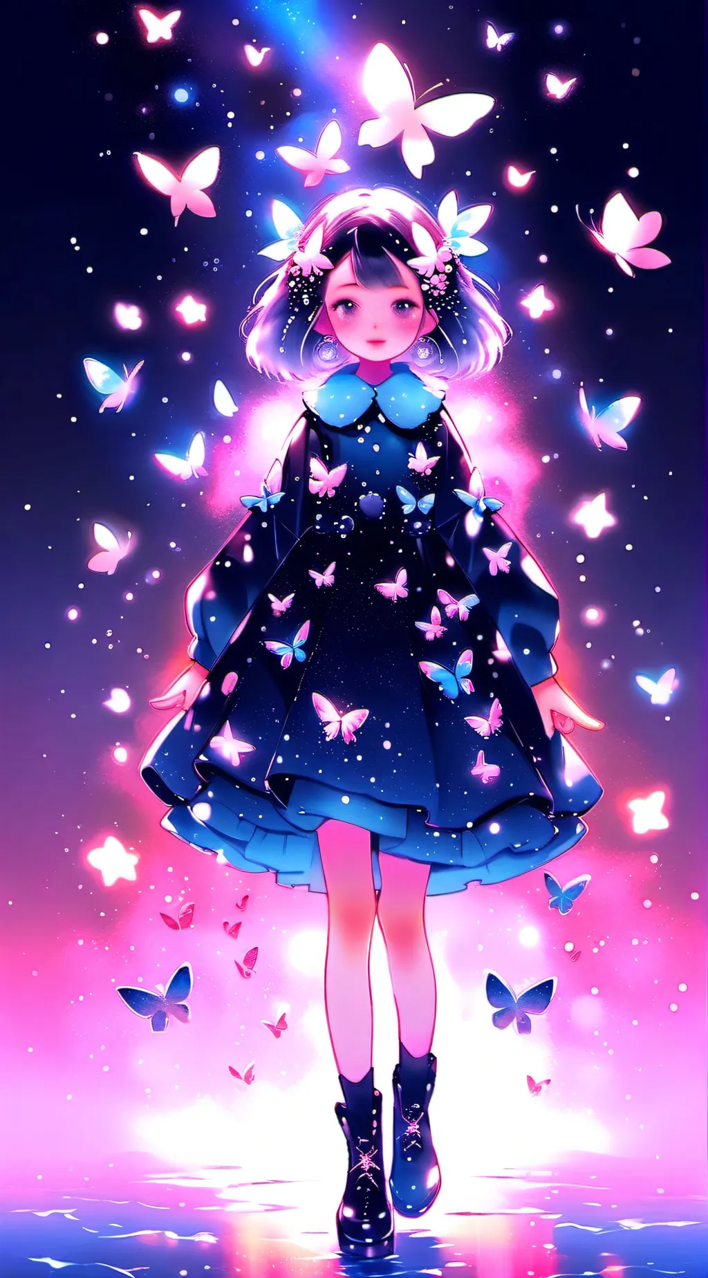 ai character: Lily background