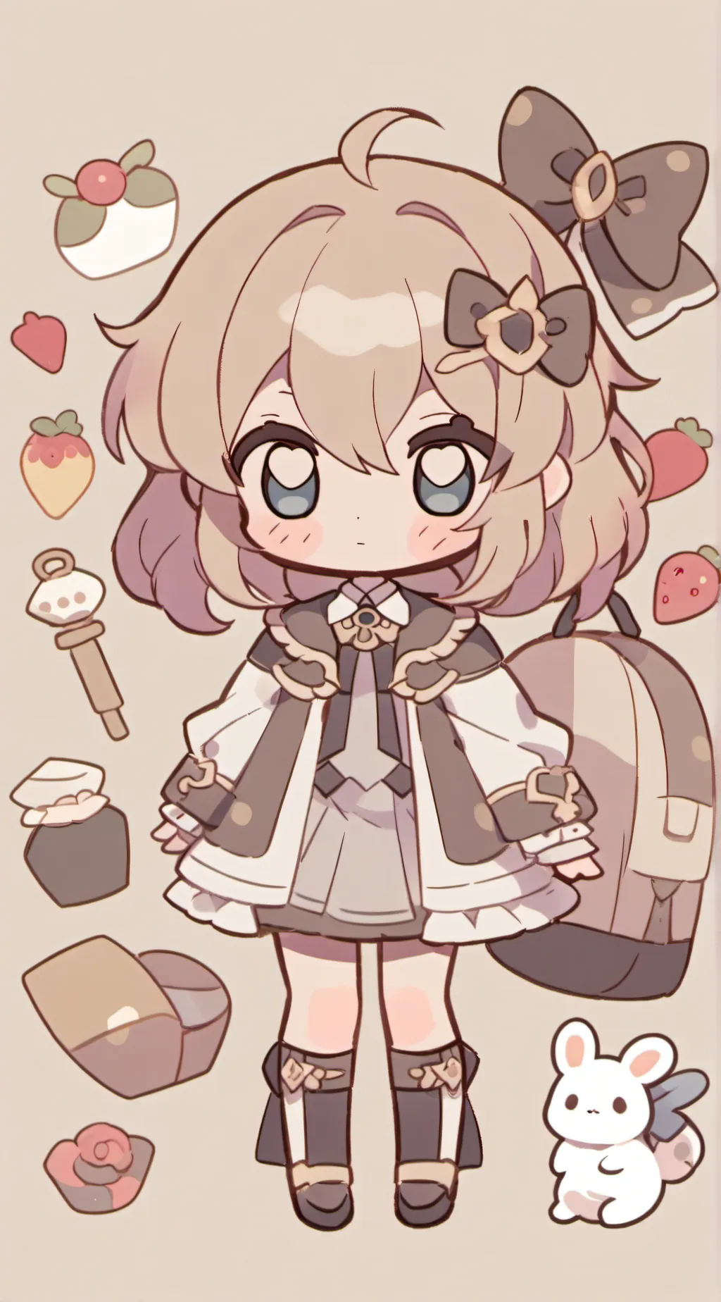 ai character: y/N background