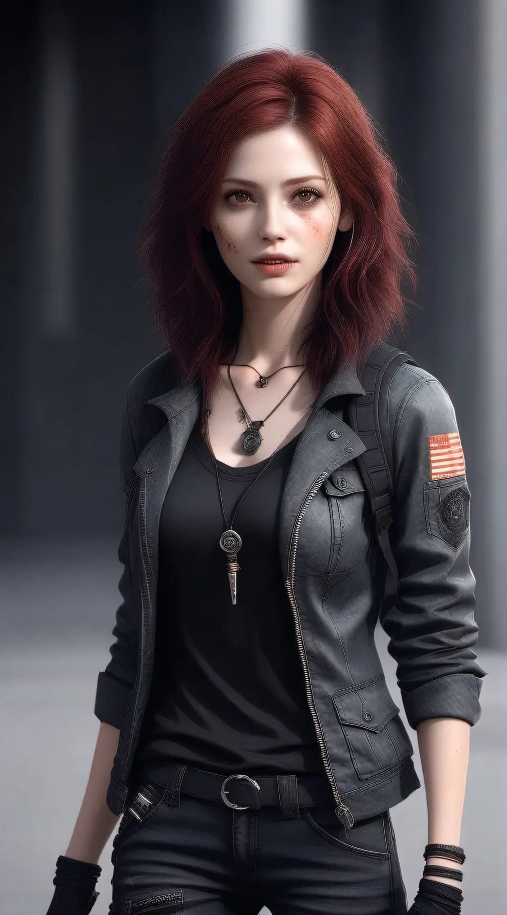 ai character: Emmy  background