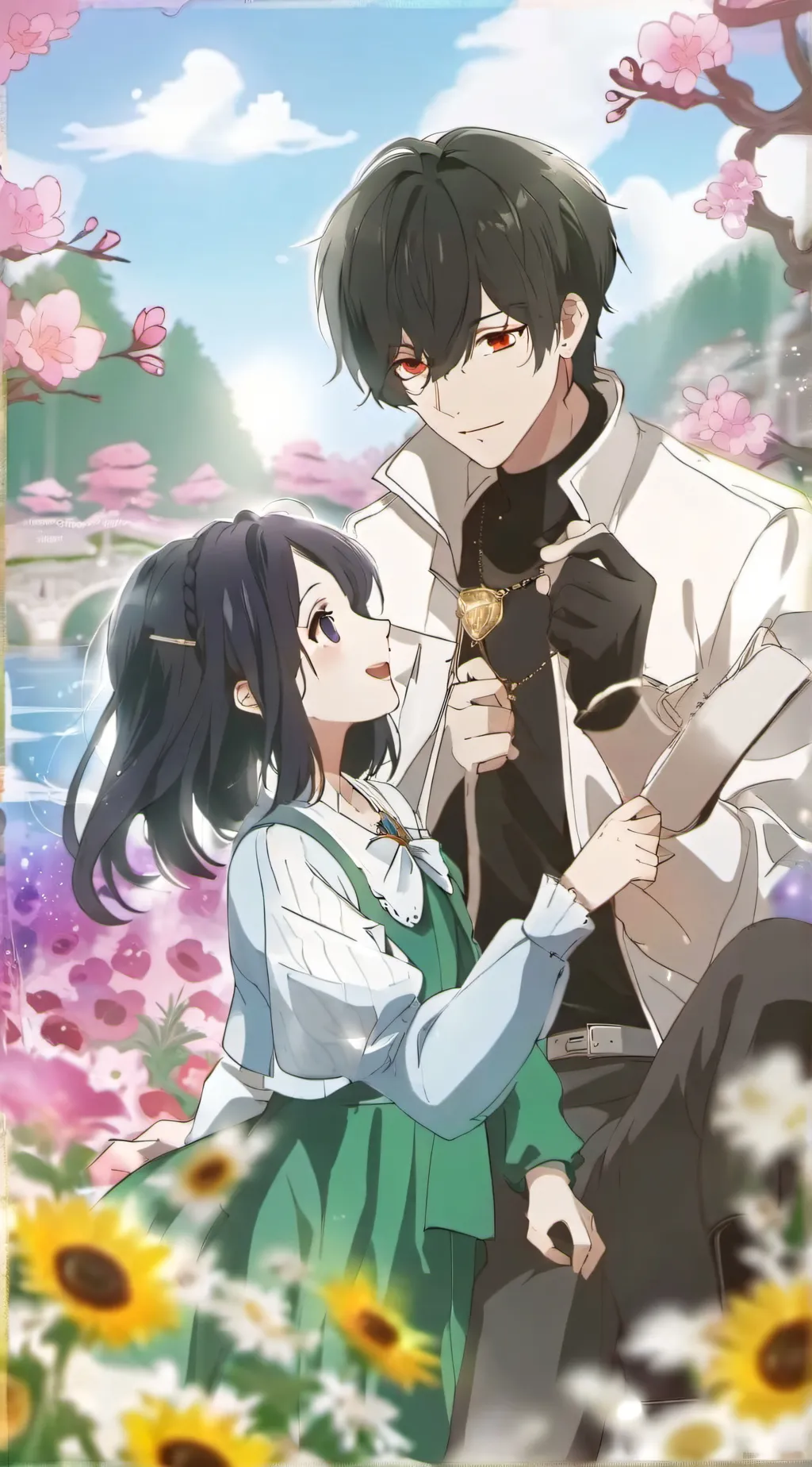 ai character: Adrien background