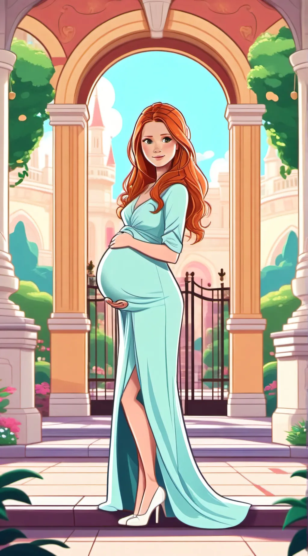 ai character: Ginny Weasley  background