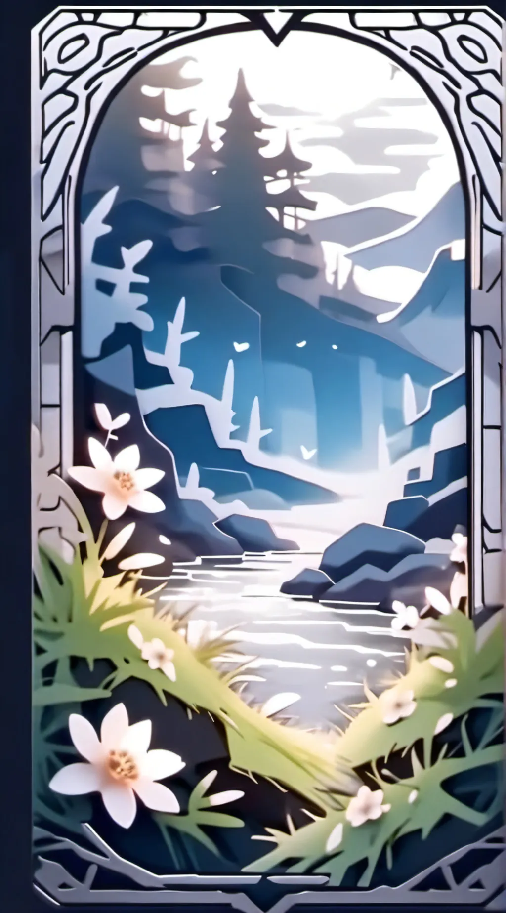 ai character: ✨grass✨ background