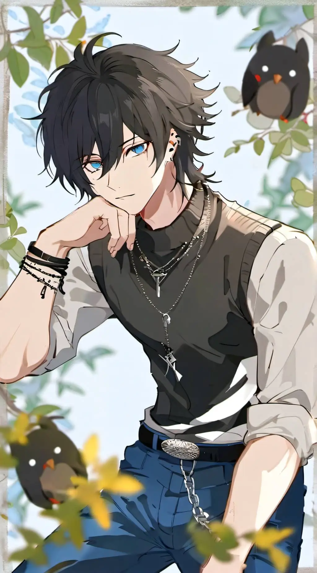 ai character: Milo background