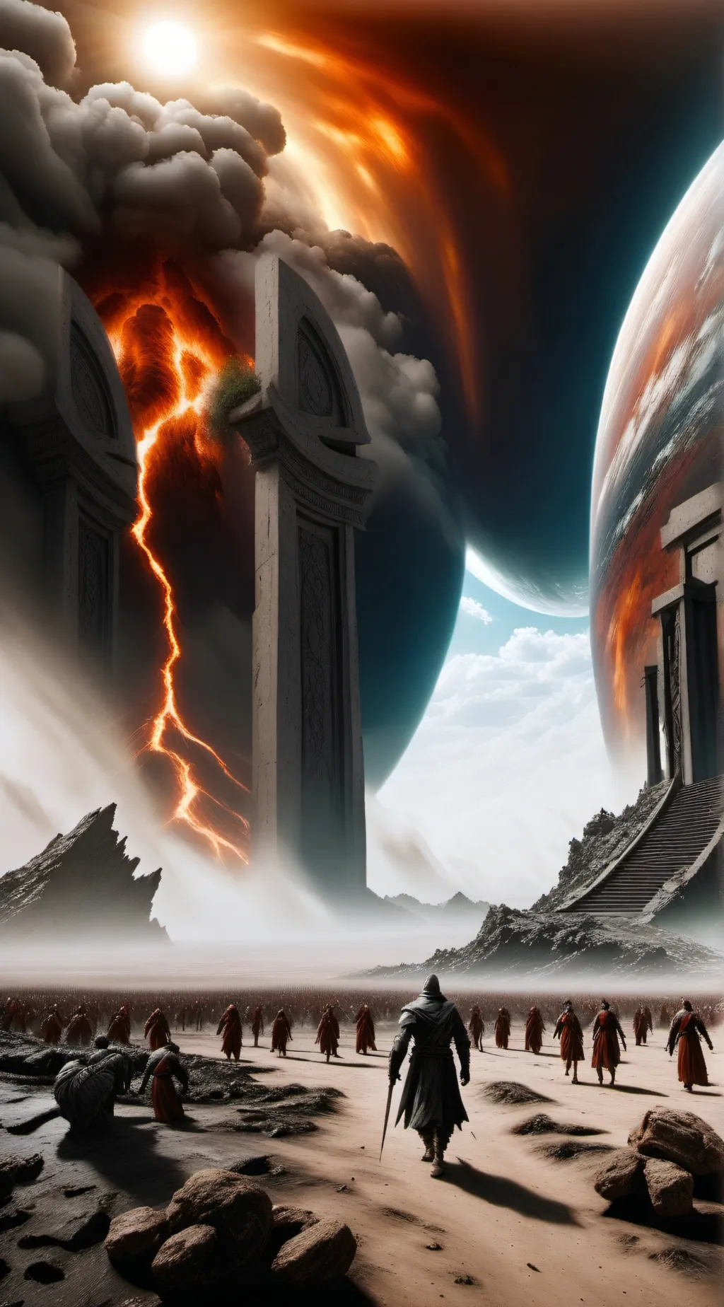 ai character: Obsidian Domain background