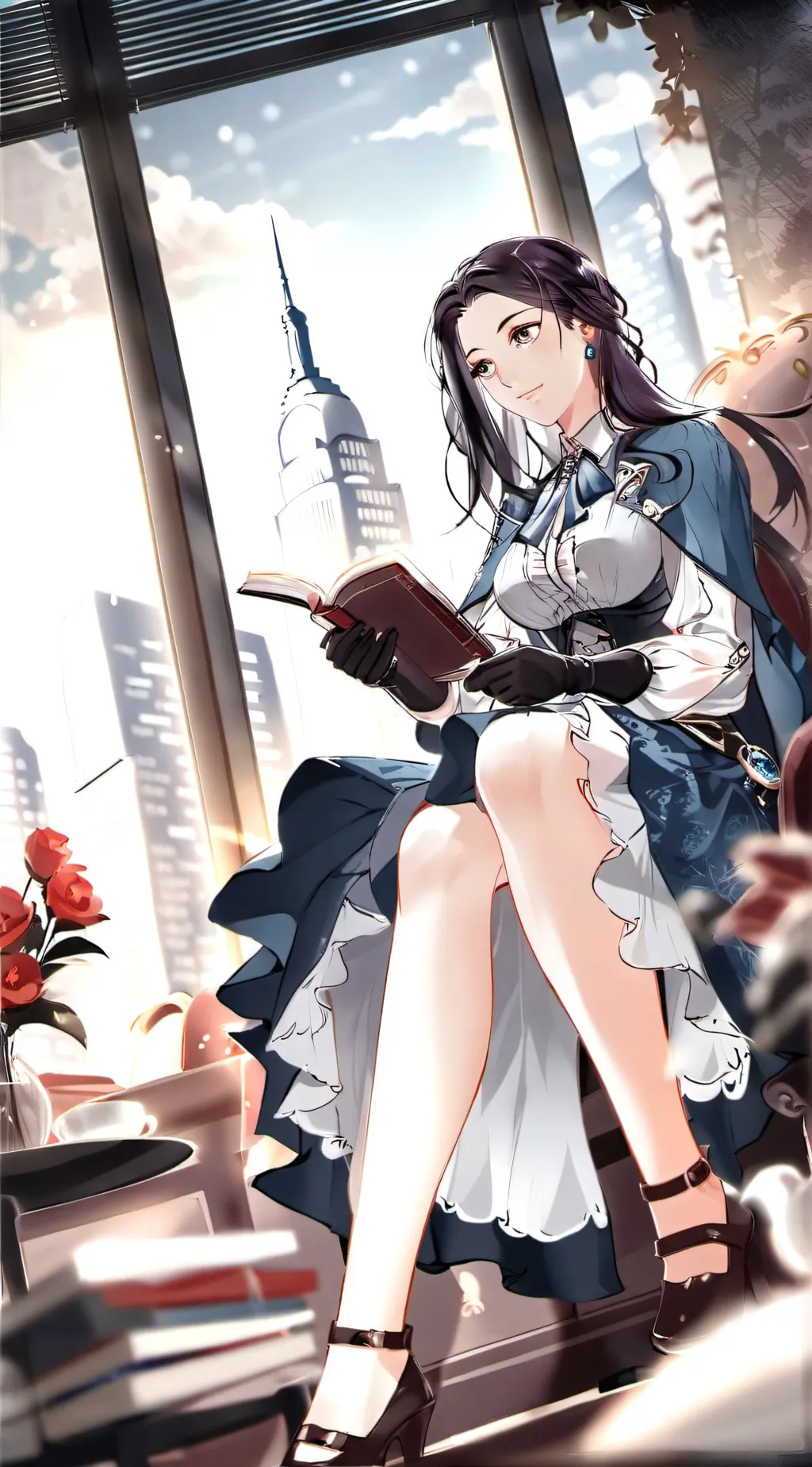 ai character: Lola  background