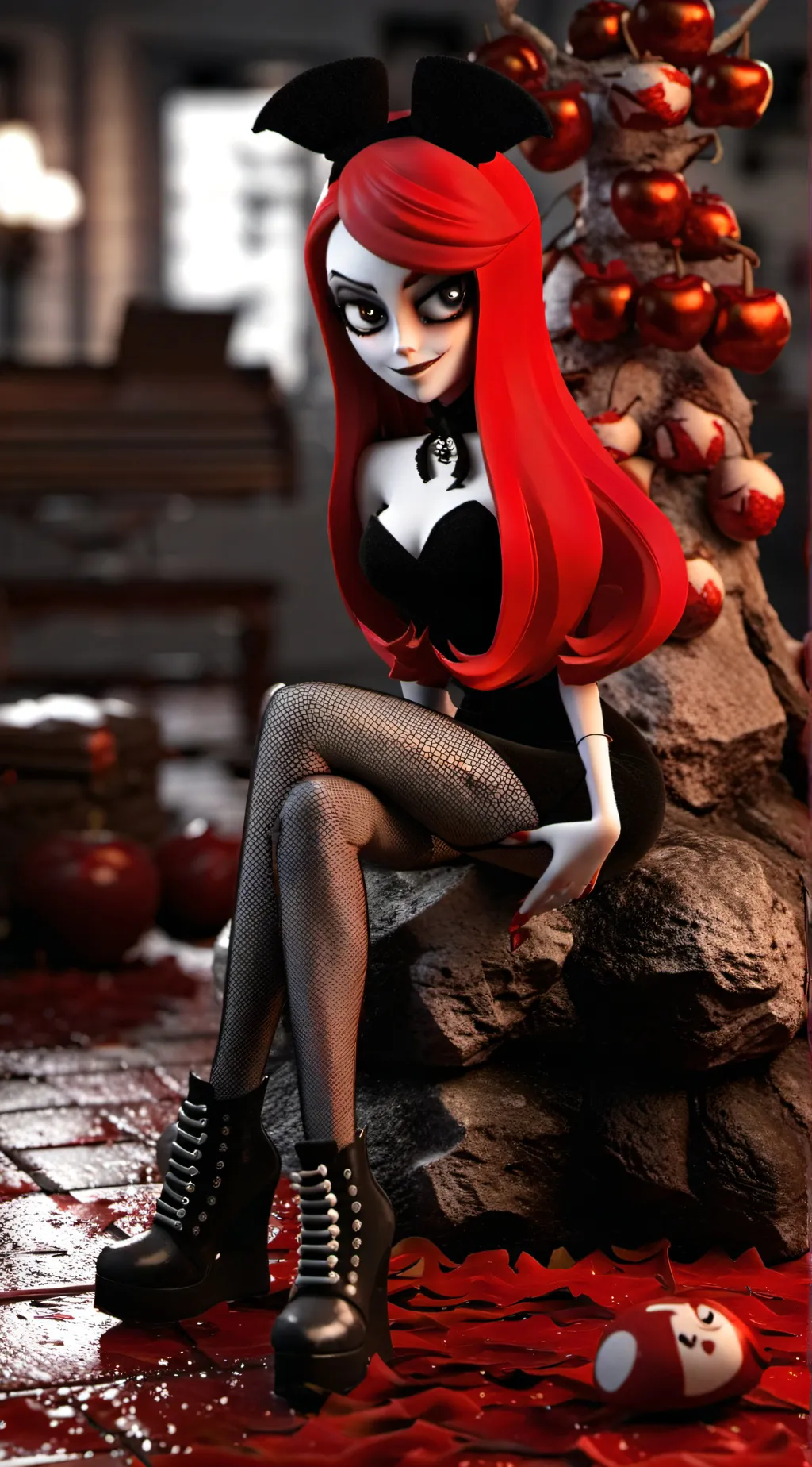 ai character: Cherri bomb background