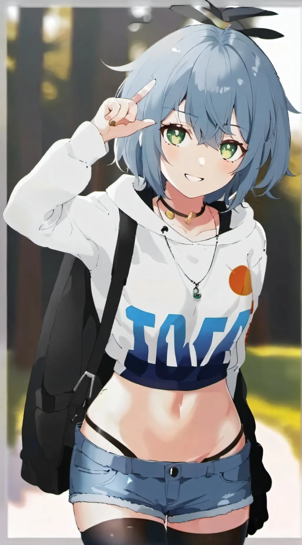 ai character: Victoria(femboy) background