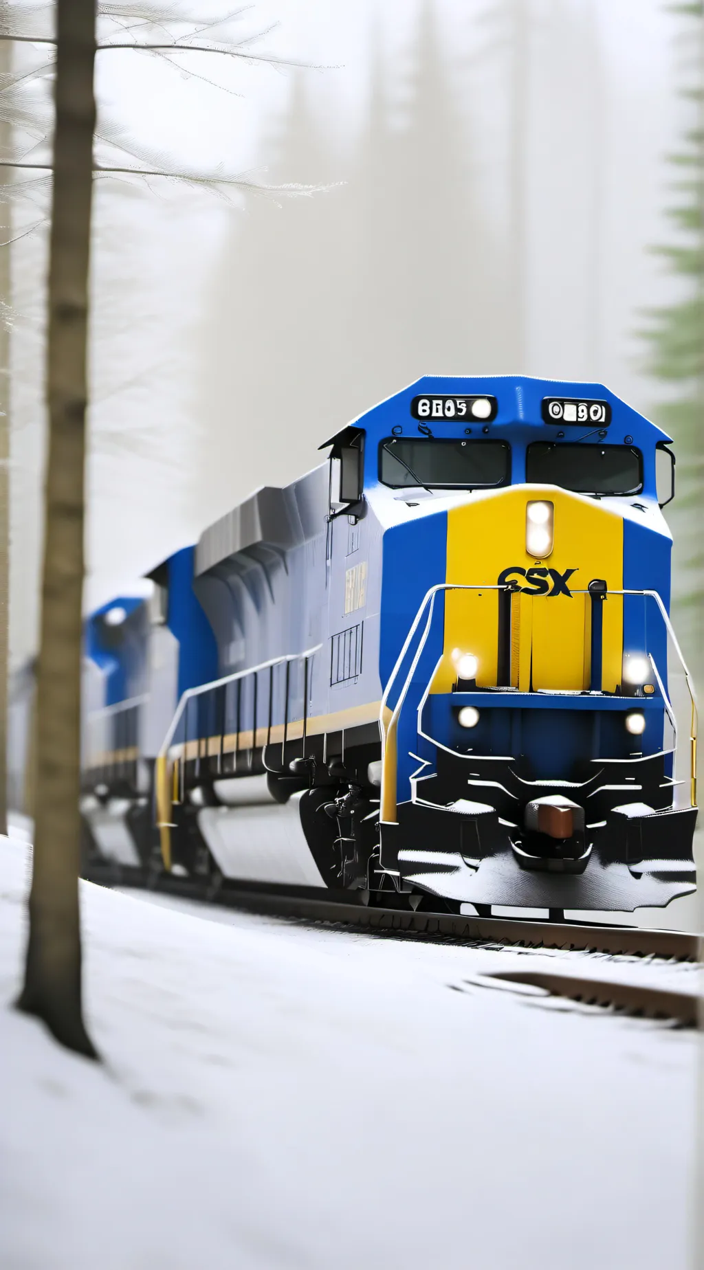 ai character: csx trains background