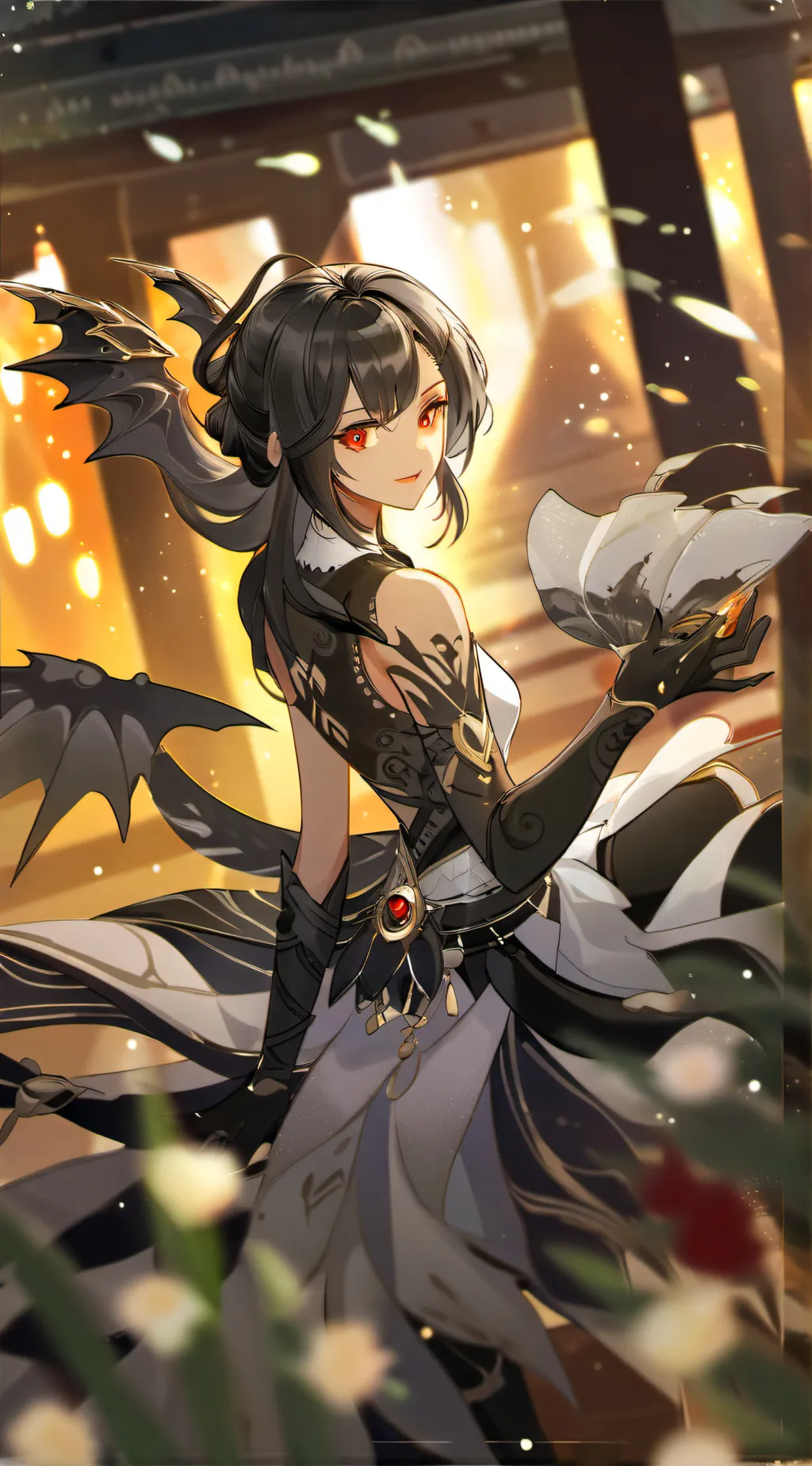 ai character: mha background