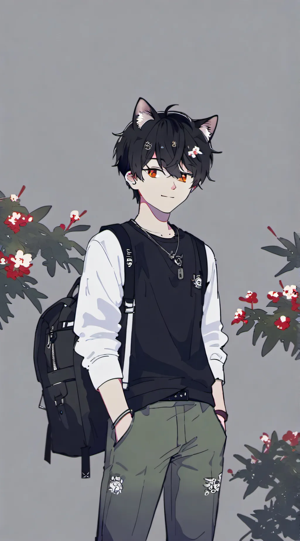 ai character: Mikey  background