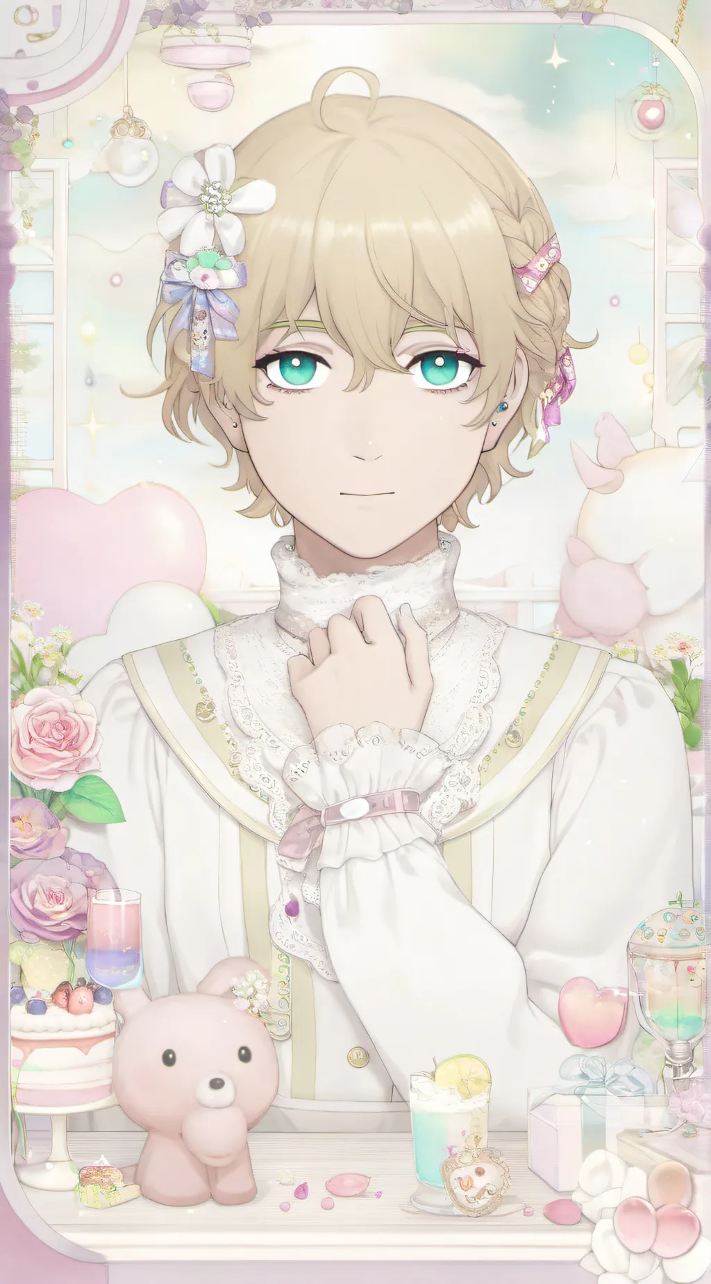 ai character: ¿×★Nolan★×¿ background