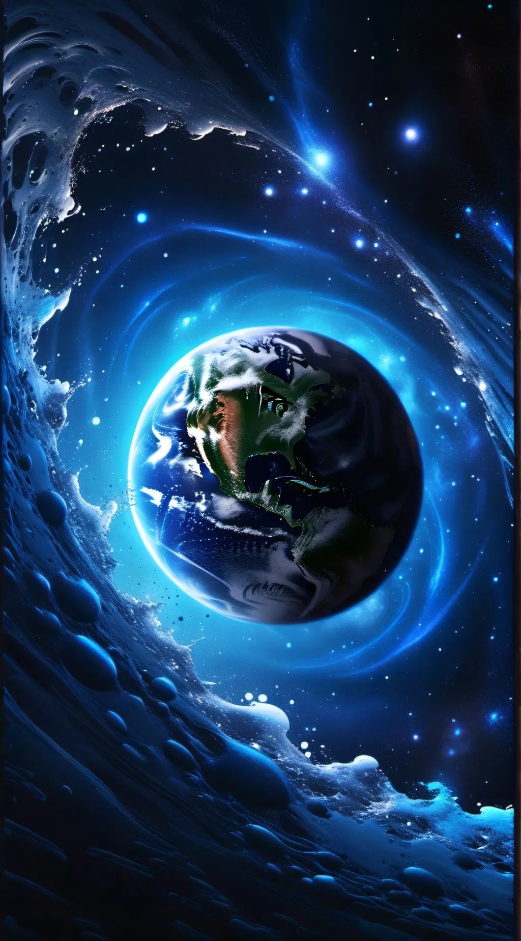 ai character: Earth background