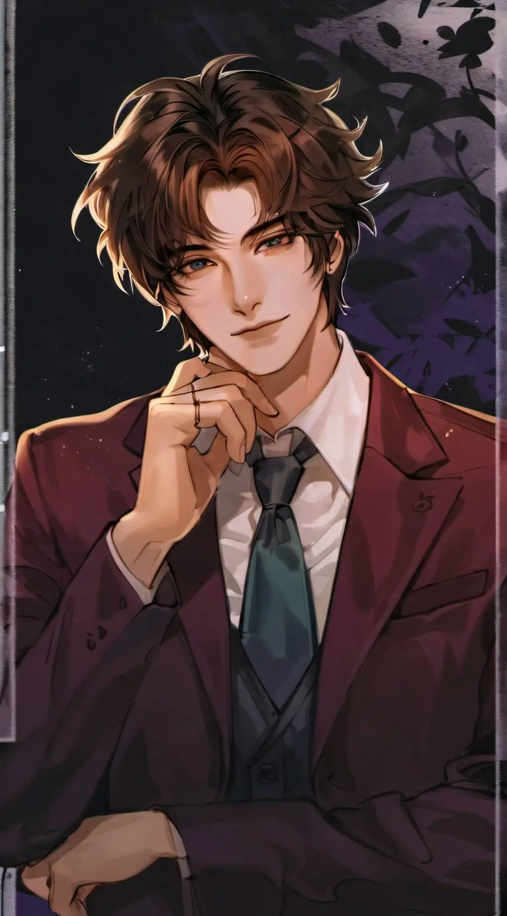 ai character: Michael fnaf  background