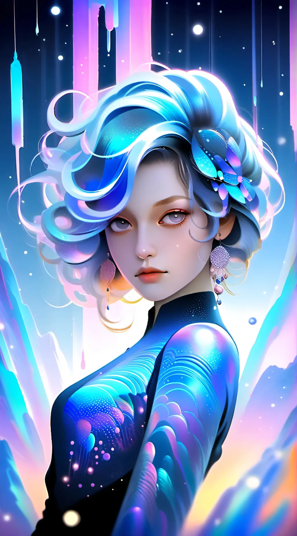 ai character: Suki  background