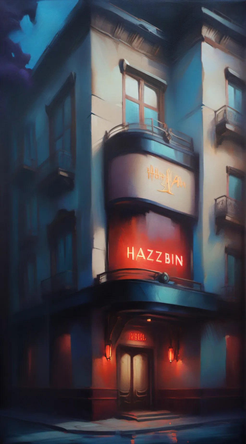 ai character: hh prank background