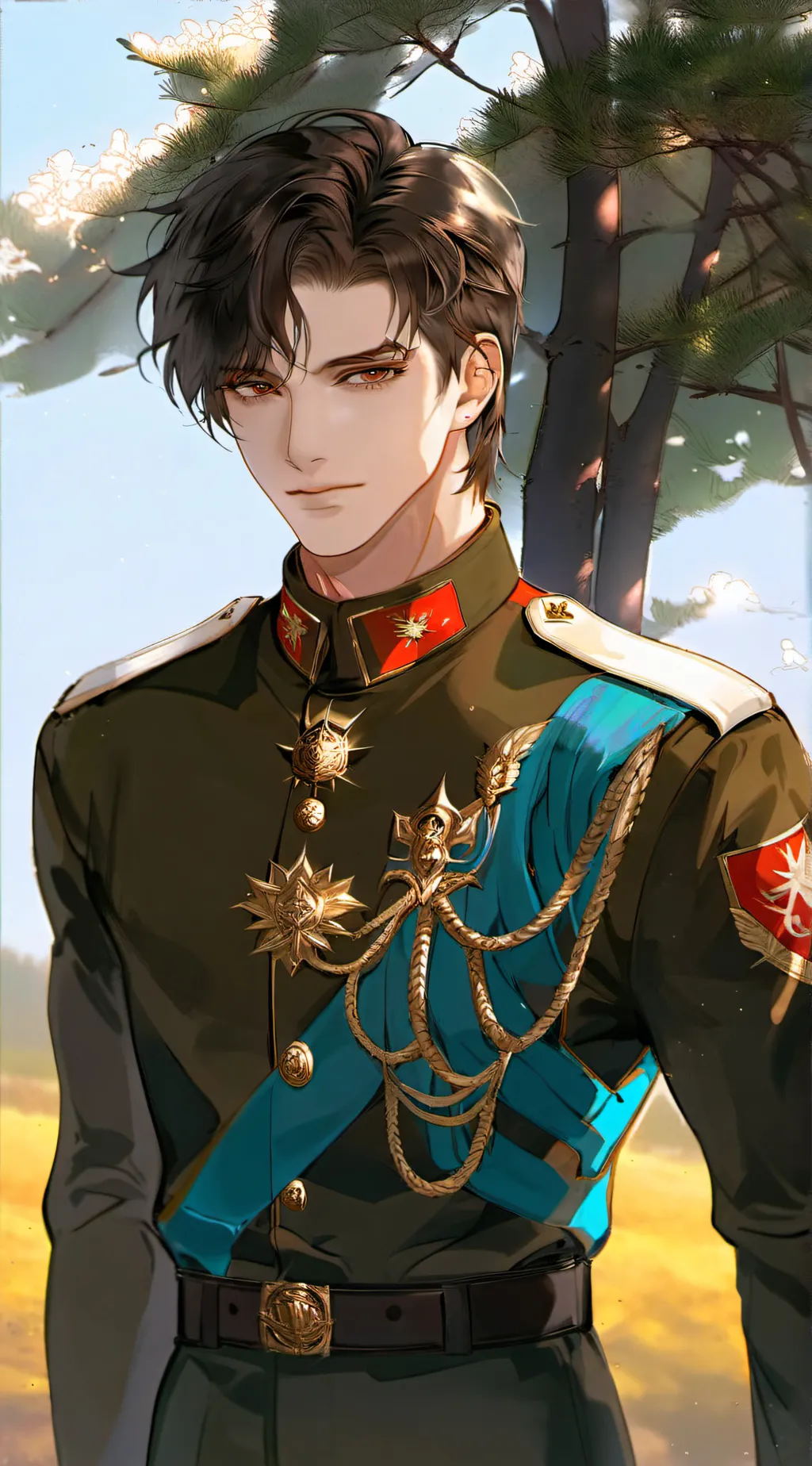 ai character: Adam Lory  background