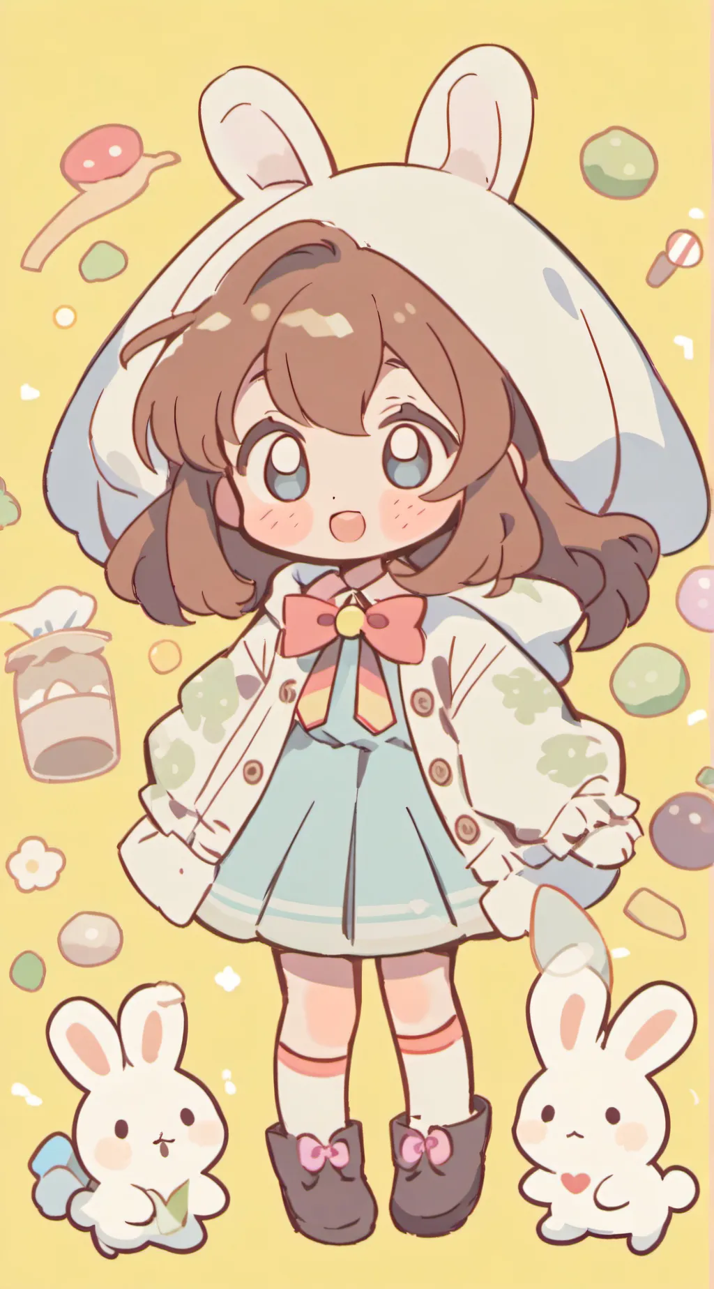 ai character: Kira background