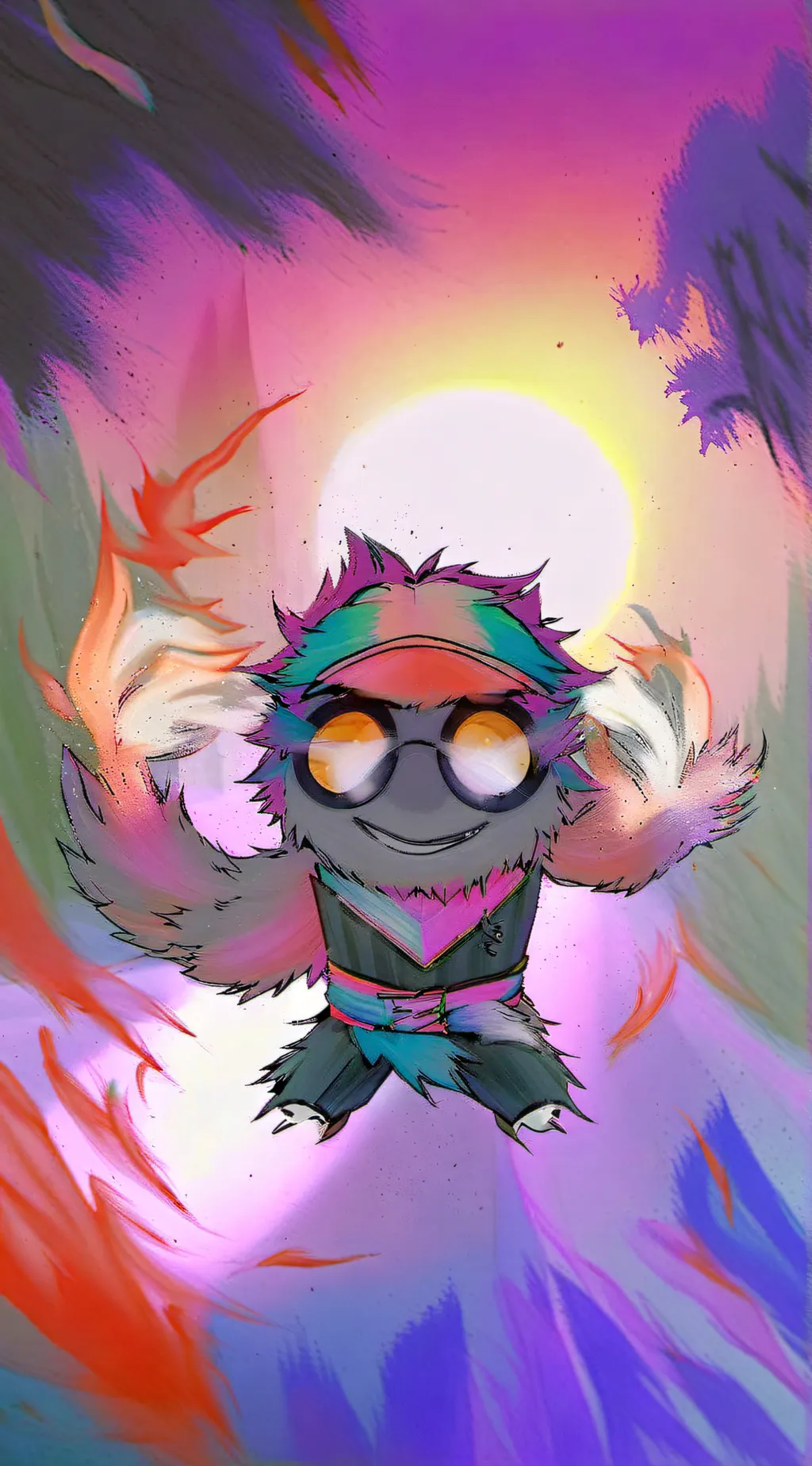 ai character: jeffy background