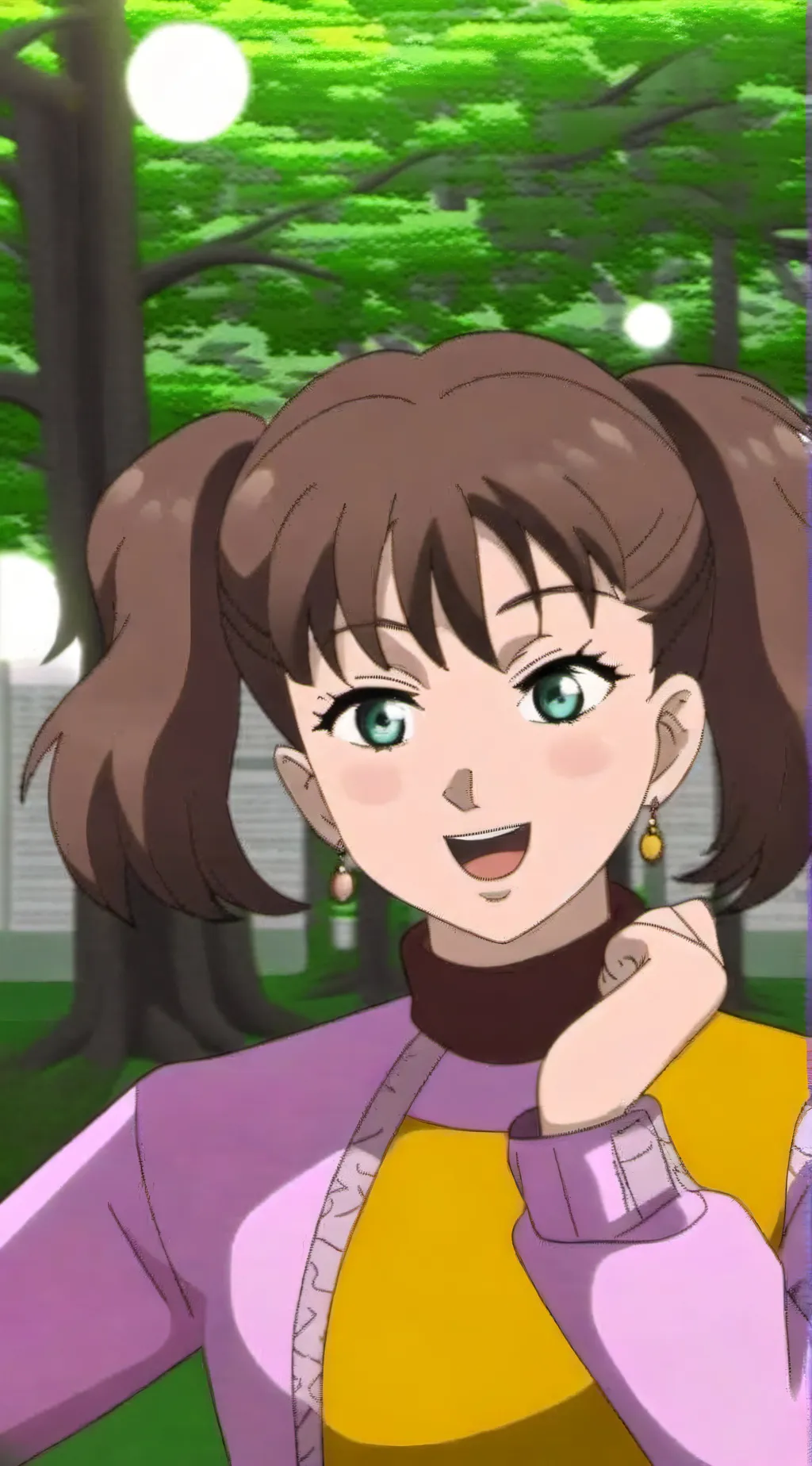 ai character: Diane  background