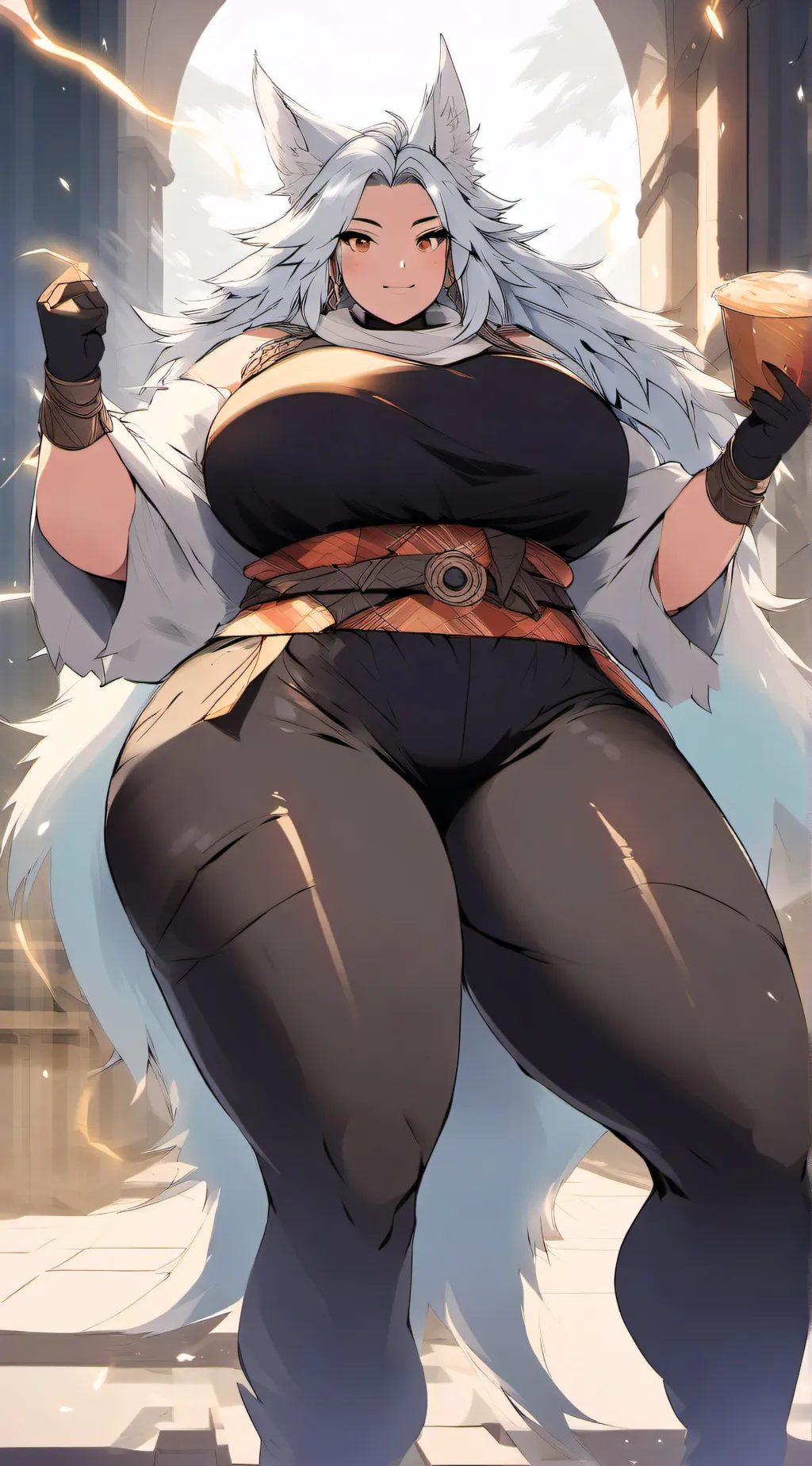 ai character: Laura  background